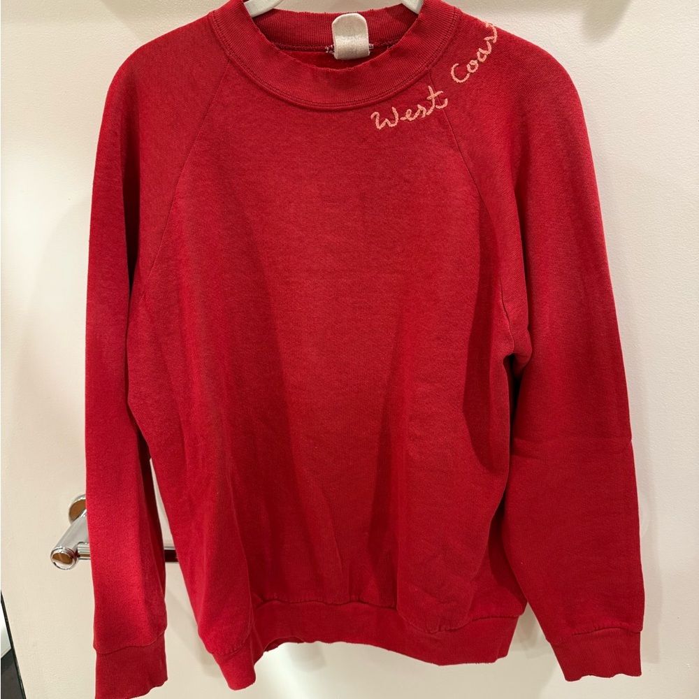 Ombré Red West Coast Sweatshirt